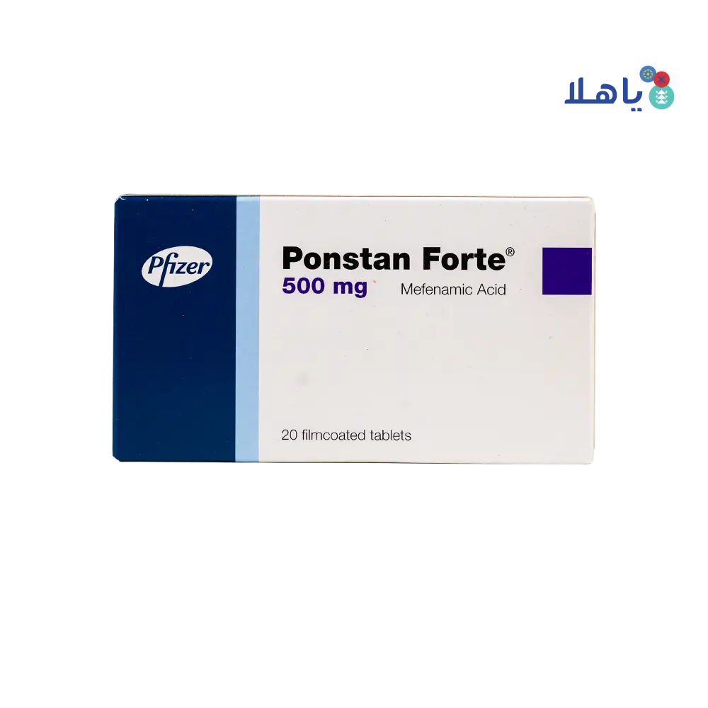 PONSTAN FORTE 500MG 20 TAB