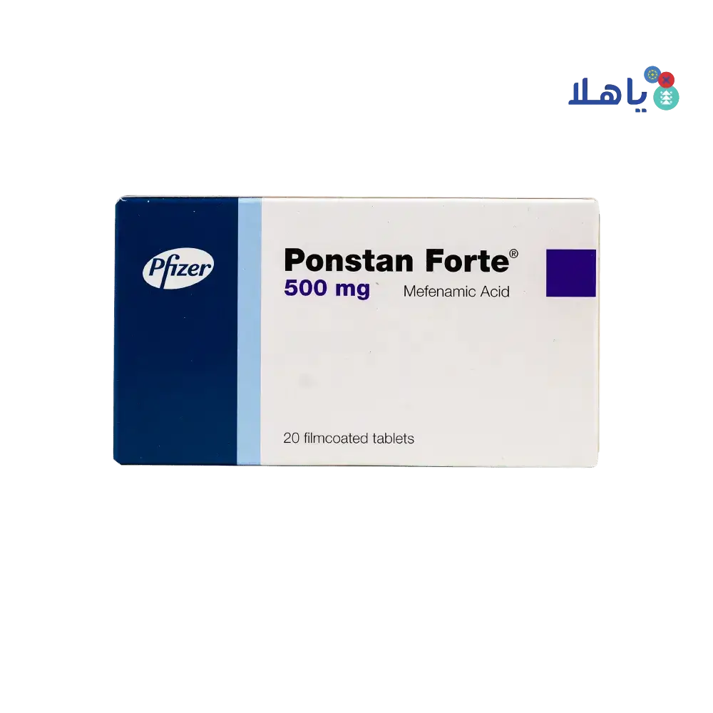 PFIZER - Ponstan Forte 500Mg 20 Tab - Pharmazone - 