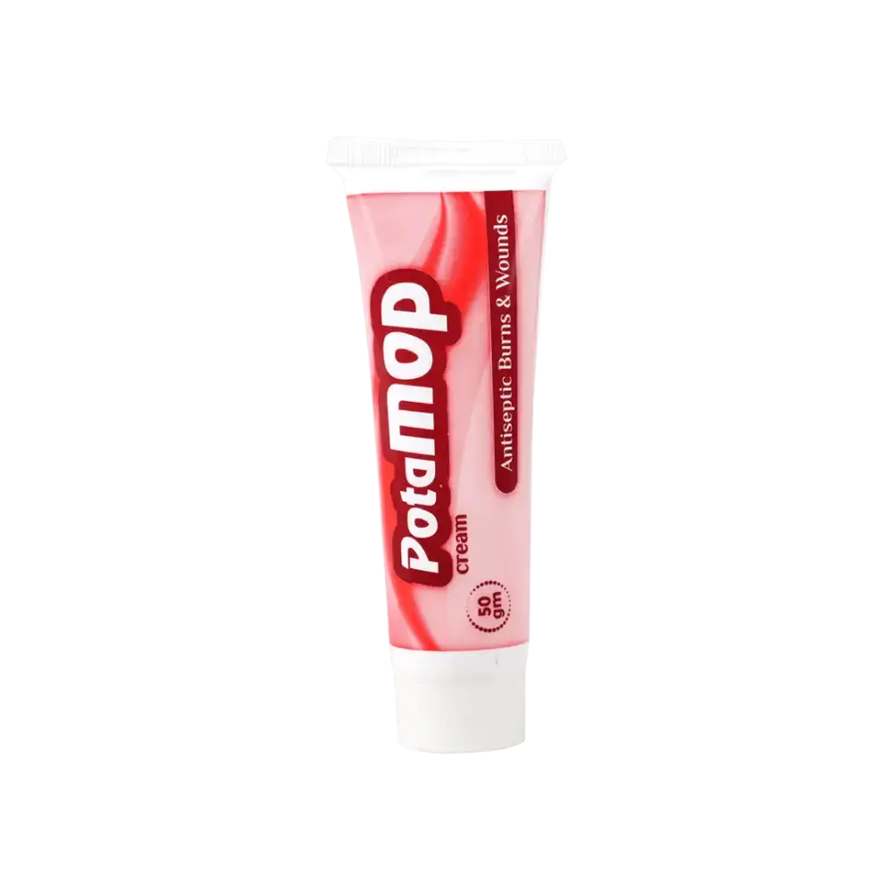 POTENCY PHARMA - Potamop Antiseptic Burns & Wounds Cream 50gm - Pharmazone - 