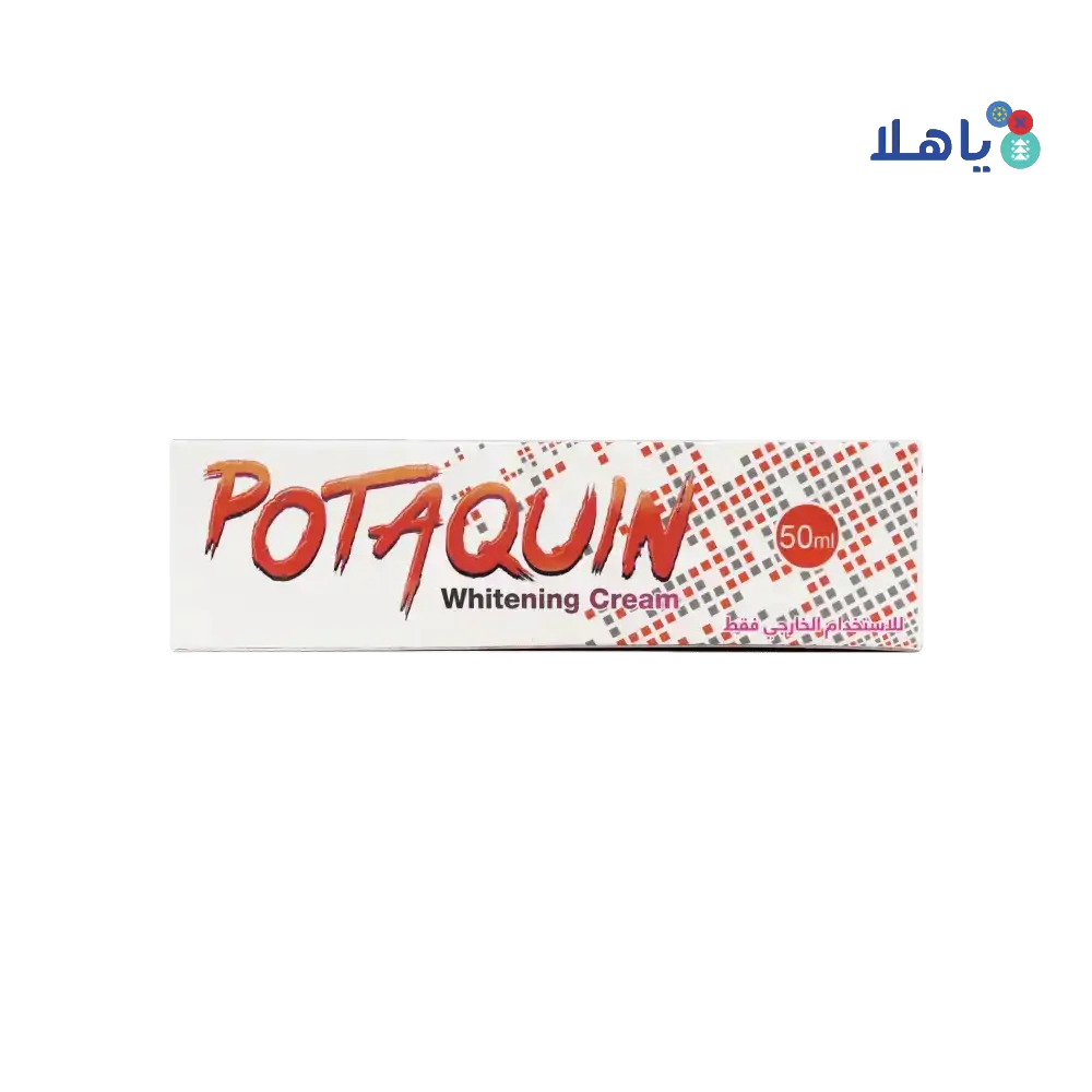 POTENCY PHARMA - POTAQUIN WHITENING CREAM 50GM - Pharmazone - 