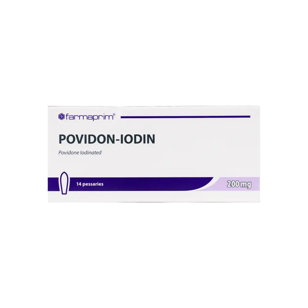 POVIDON-IODIN 200MG 14 PESSARIES (FARMAPRIM)