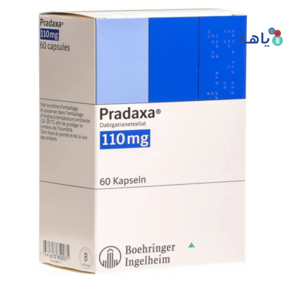 PRADAXA 110MG 60 CAPSULES