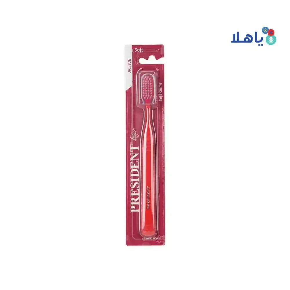 President - President Active Soft Toothbrush - Pharmazone - 