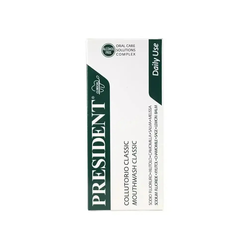 President - President Classic Daily Use Mouthwash 200ml - Pharmazone - 