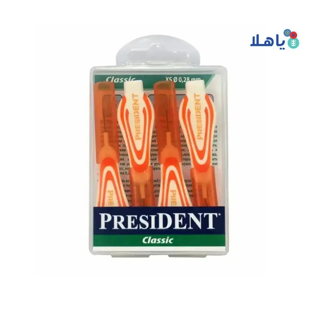 President - President Classic Interdental Brush XS 4pcs - Pharmazone - 