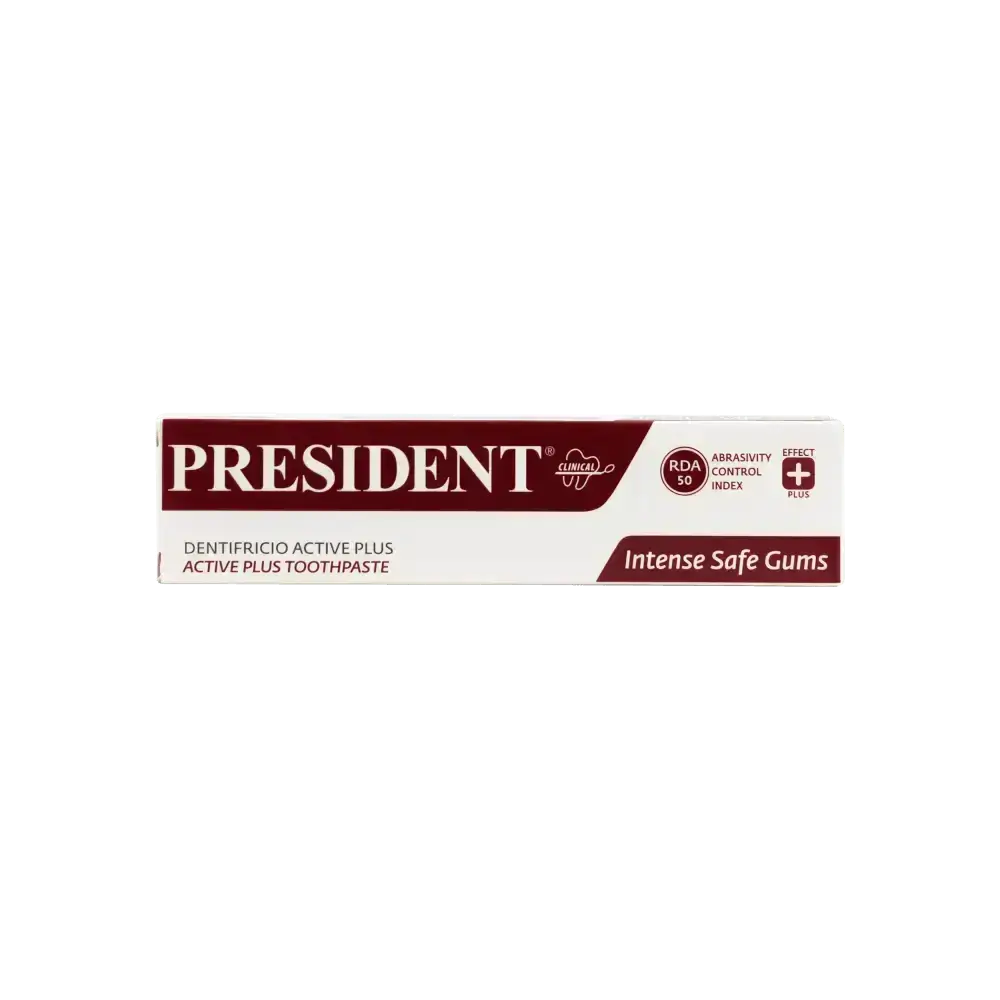 President - President Intense Safe Gums Active Plus Toothpaste 30ml - Pharmazone - 