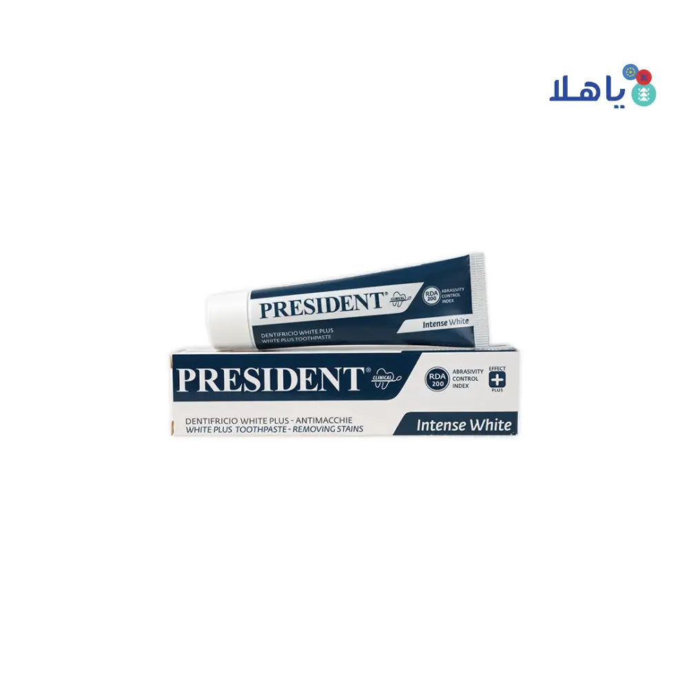 President Intense White Toothpaste 30ml