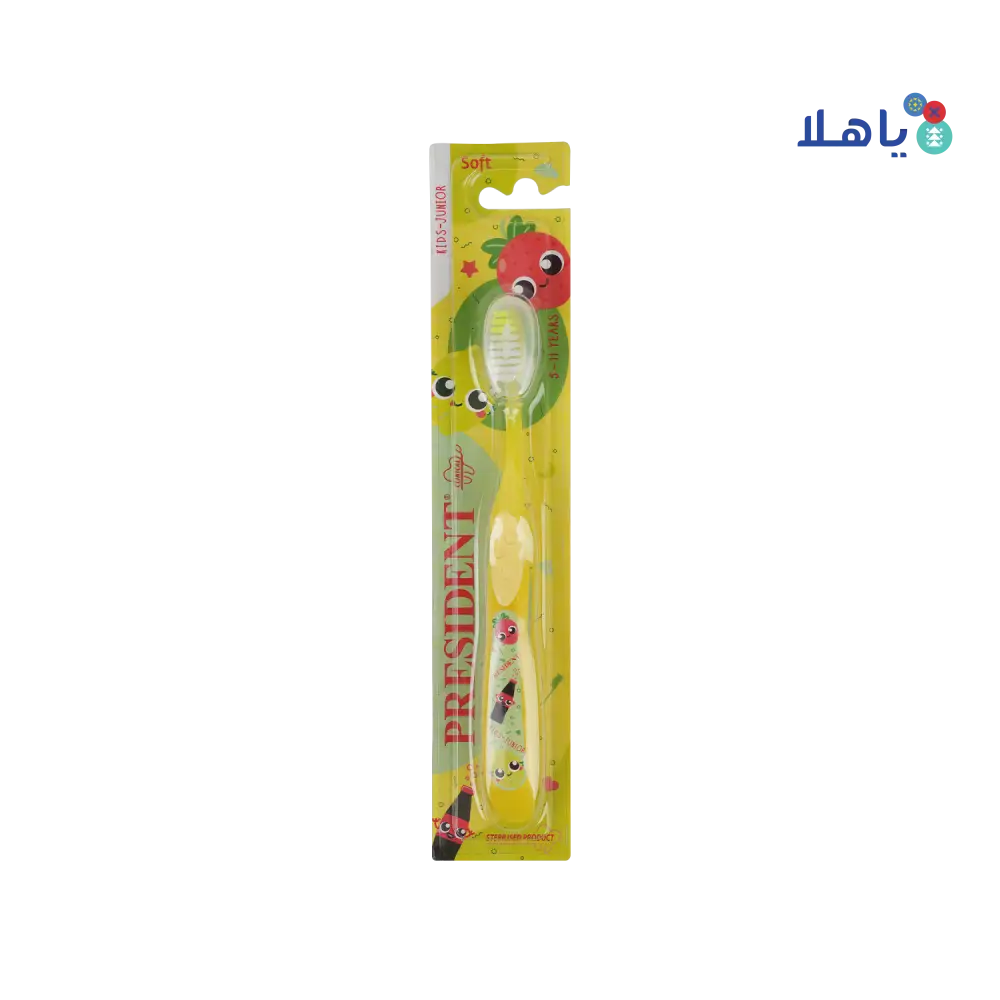 President Junior 5-11 Years Soft Toothbrush