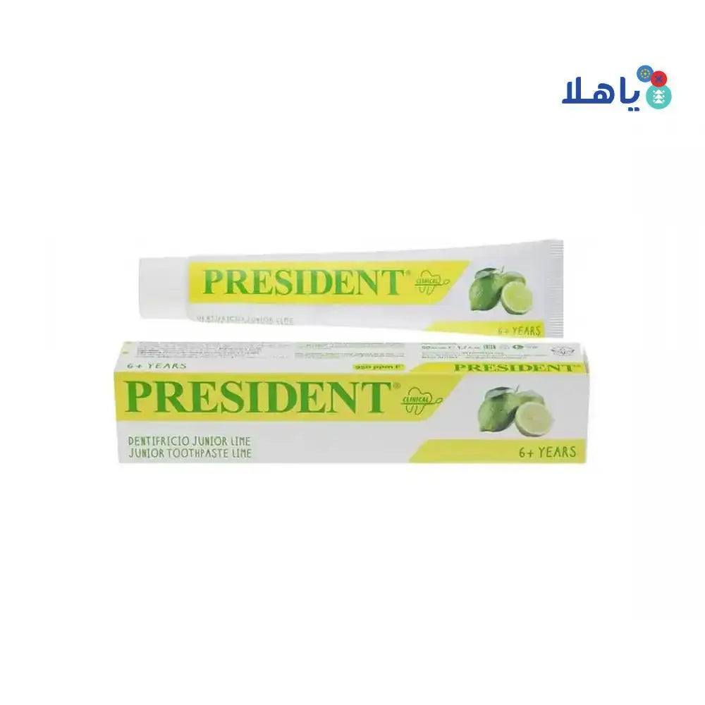 President - President Junior 6+ Lime Toothpaste 50ml - Pharmazone - 