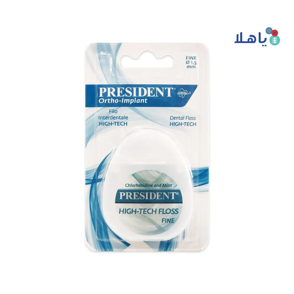 President Ortho-Implant High Tech Dental Floss Fine-1.5mm