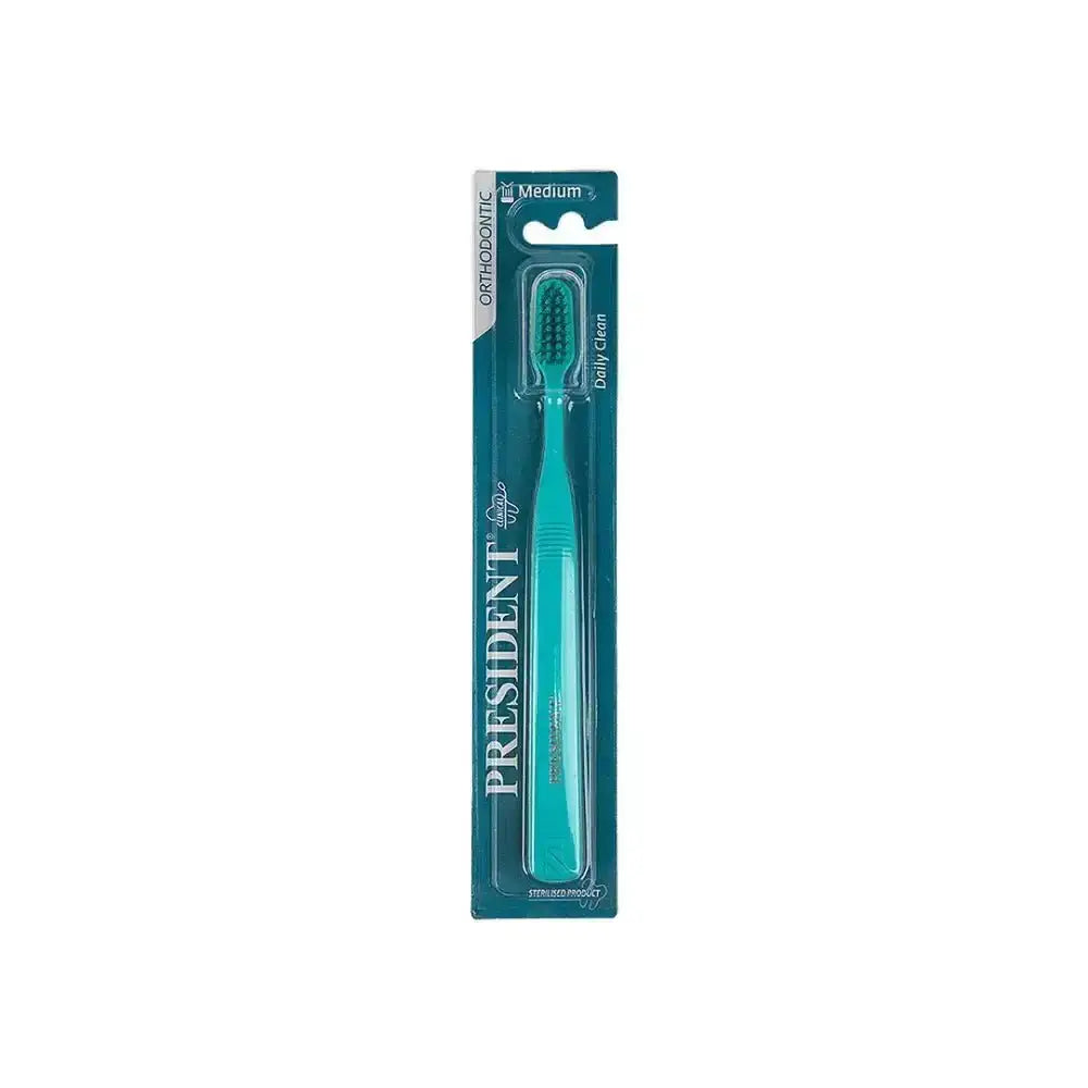 President - President Orthodontic Medium Toothbrush - Pharmazone - 