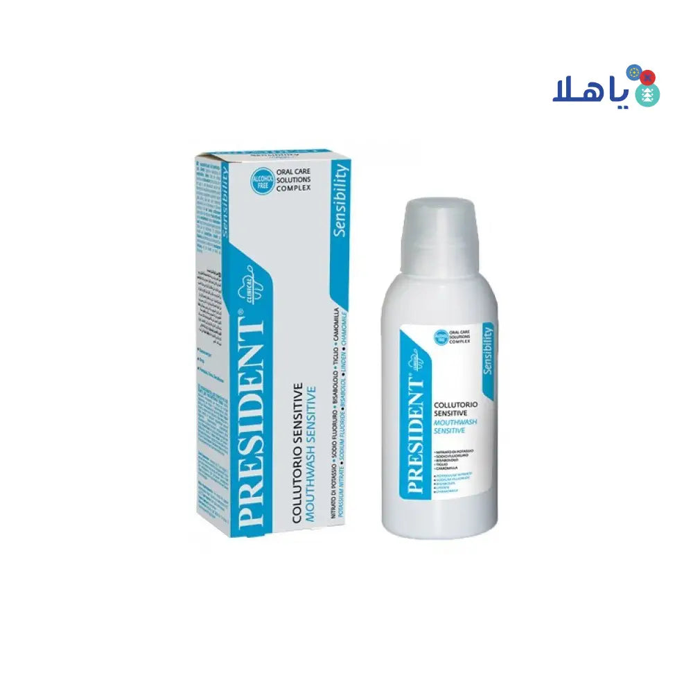 PRESIDENT SENSITIVE SENSIBILITY MOUTHWASH 250ML