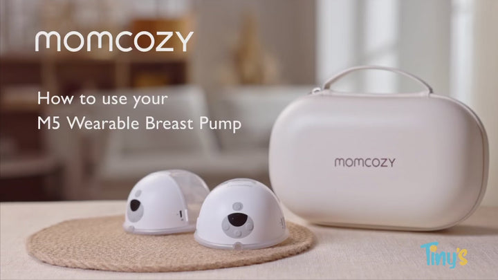 54185-Momcozy M5 Wearable Breast Pump Double +5