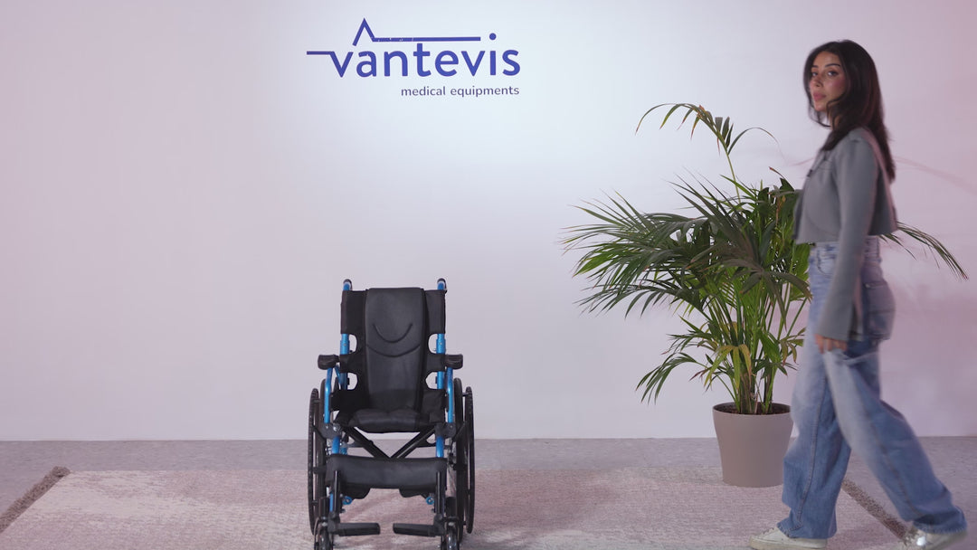 82021-Vantevis Aluminum Child Wheelchair +2