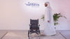 Vantevis Lightweight Aluminum Wheelchair with Hand Brake