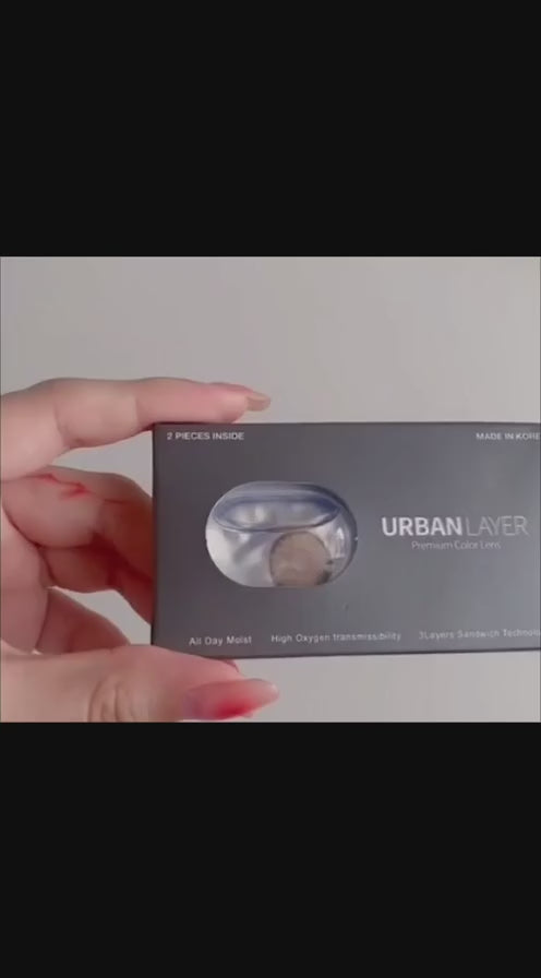 53825-Urban Layer Yearly Lenses 2pcs-Siri Brown +4