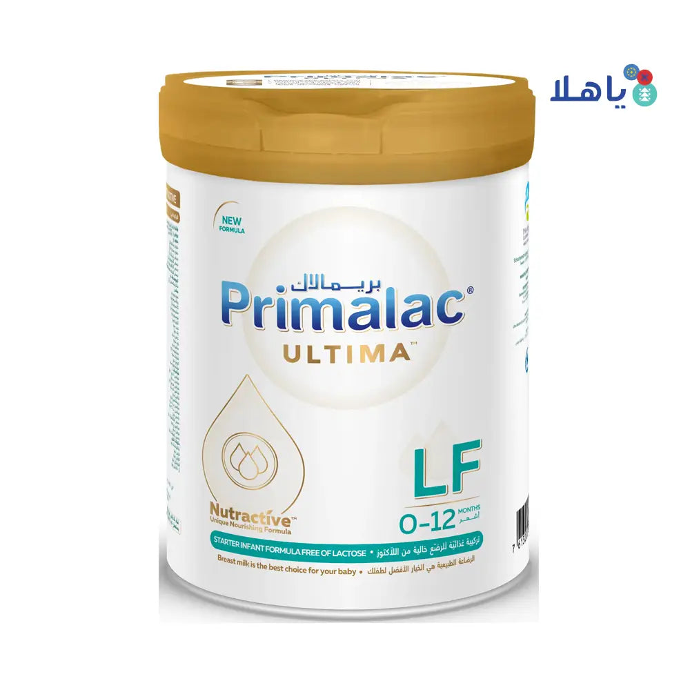 PRIMALAC ULTIMA 0-12 MONTHS LF MILK 400GM