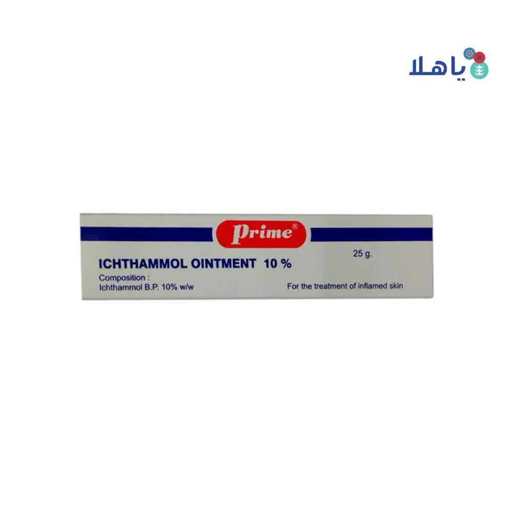 PRIME ICHTHAMMOL OINTMENT 10% B.P. 25GM