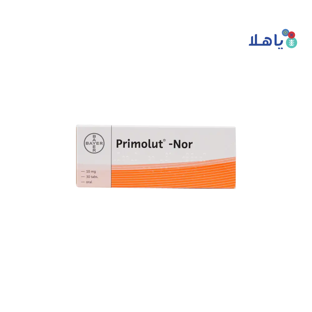 PRIMOLUT NOR 10 MG 30 TAB