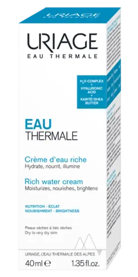 Uriage EAU Thermale Rich Water Cream 40Ml