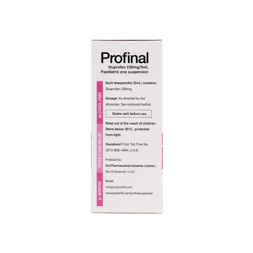 PROFINAL PED. SUSPENSION 110 ML