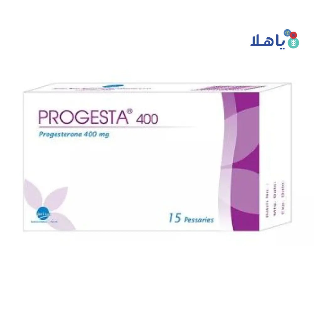 PROGESTA 400MG 15 PESSARIES