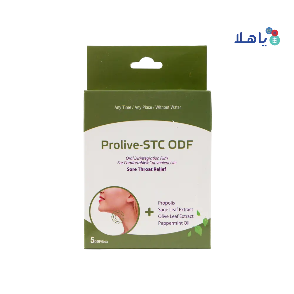 Prolive-Stc Odf Sore Throat Relief 5Pcs