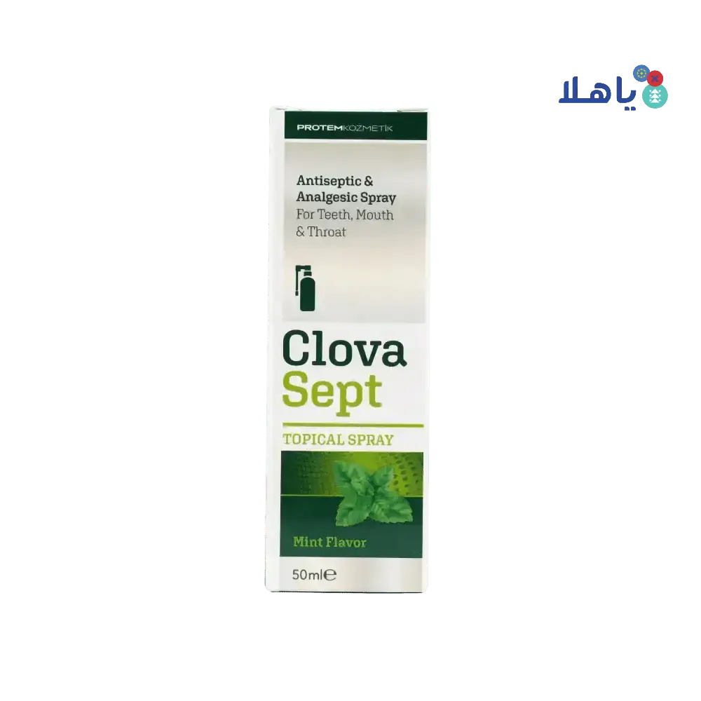 PROTEM KOZ - PROTEM KOZMETIK CLOVA SEPT TOPICAL SPRAY 50ML - MINT FLAVOR - Pharmazone - 