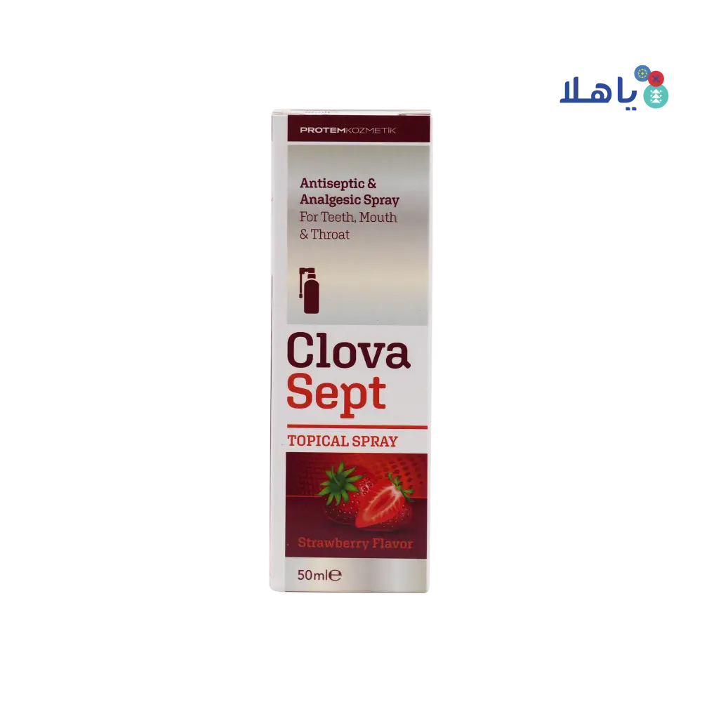 PROTEM KOZMETIK CLOVA SEPT TOPICAL SPRAY 50ML - STRAWBERRY