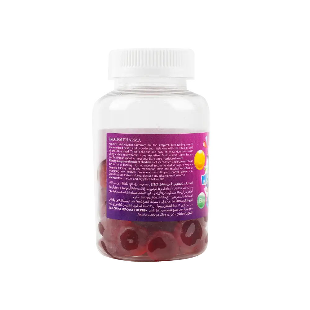 Protem Pharma Appetizer  For Kids Multivitamin 60Gummies