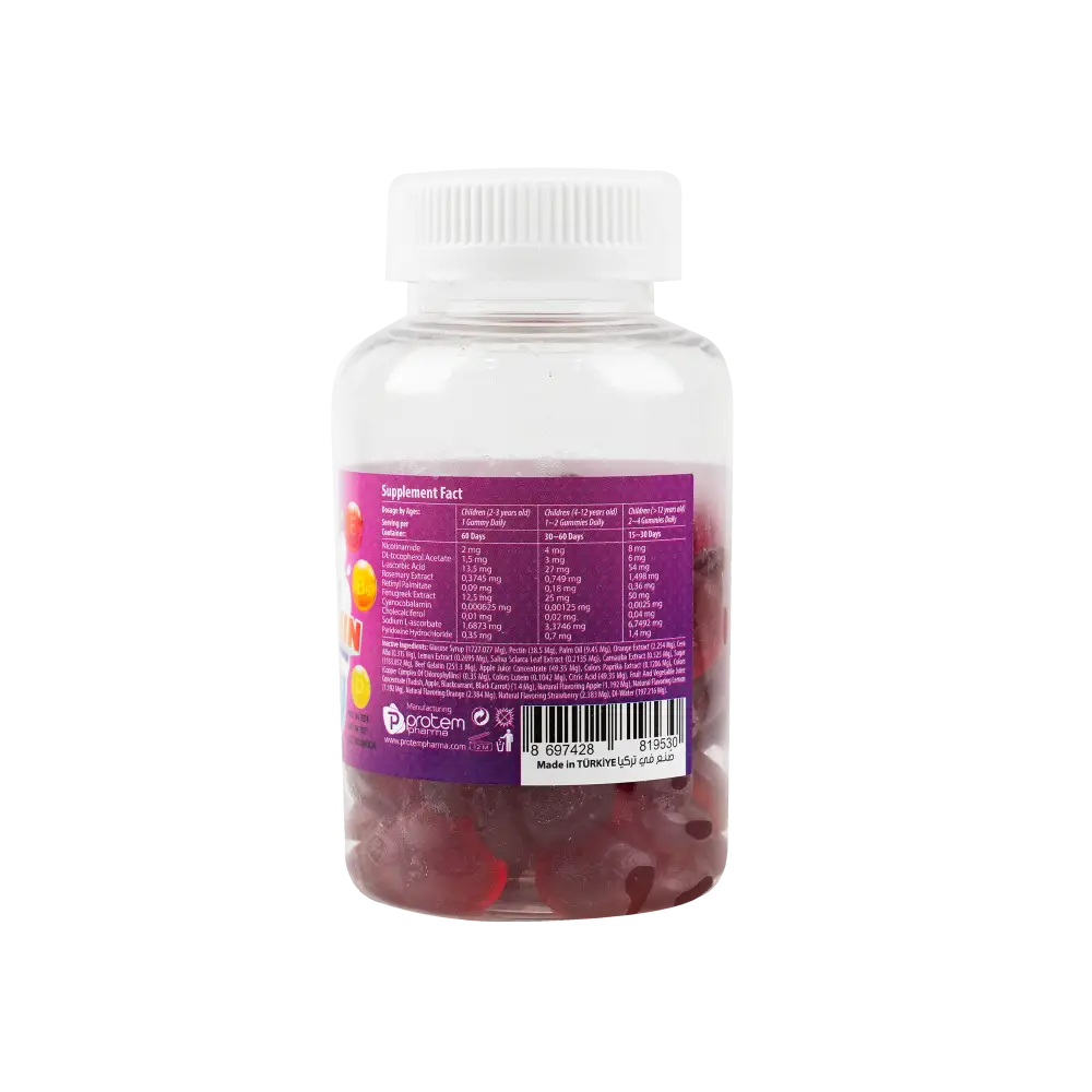 Protem Pharma Appetizer  For Kids Multivitamin 60Gummies