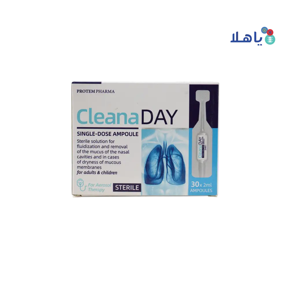 PROTEM PHARMA CLEANA DAY SOLUTION 2ML X 30AMPOULE