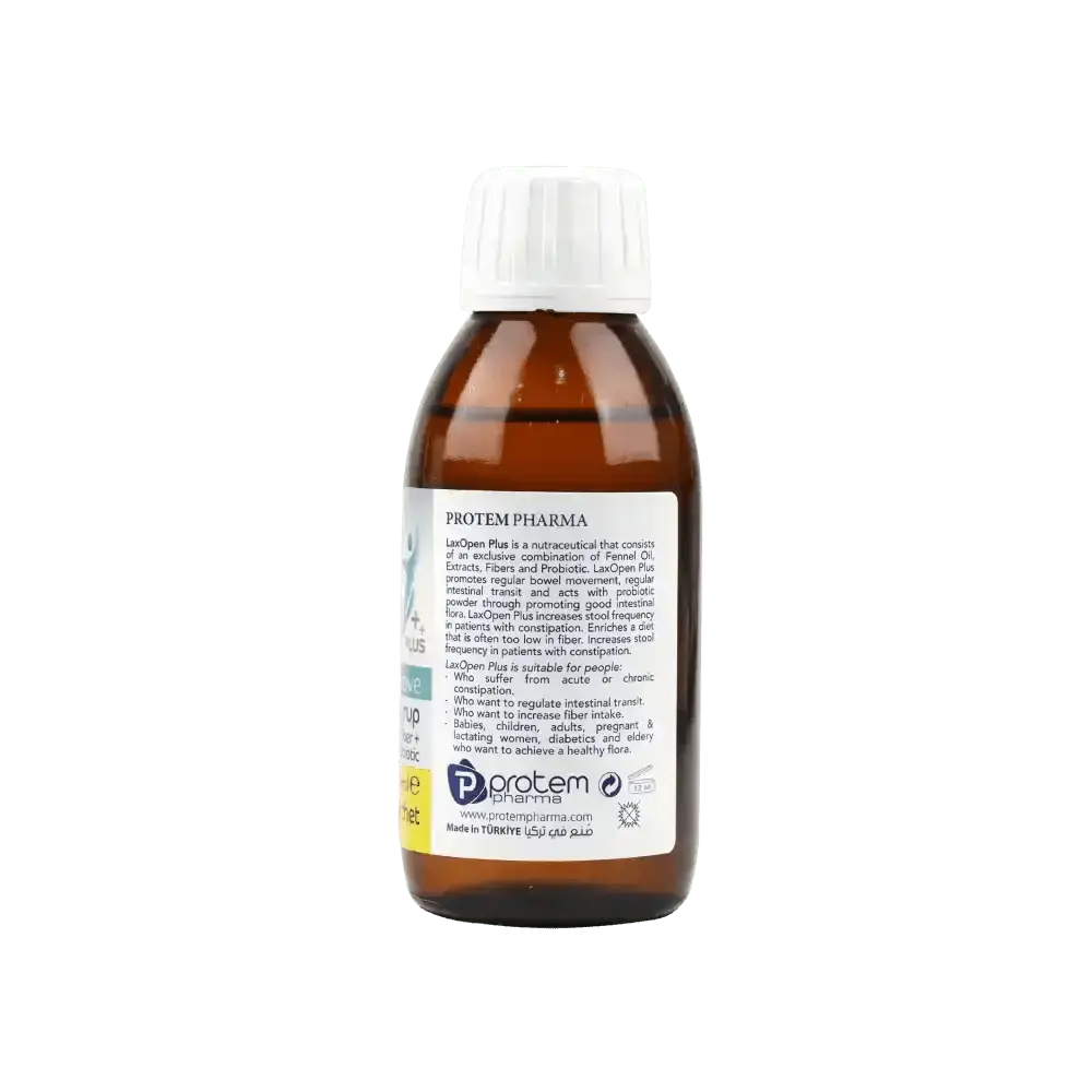 PROTEM PHARMA - PROTEM PHARMA LAXOPEN PLUS LAXATIVE SYRUP 150ML - Pharmazone - 