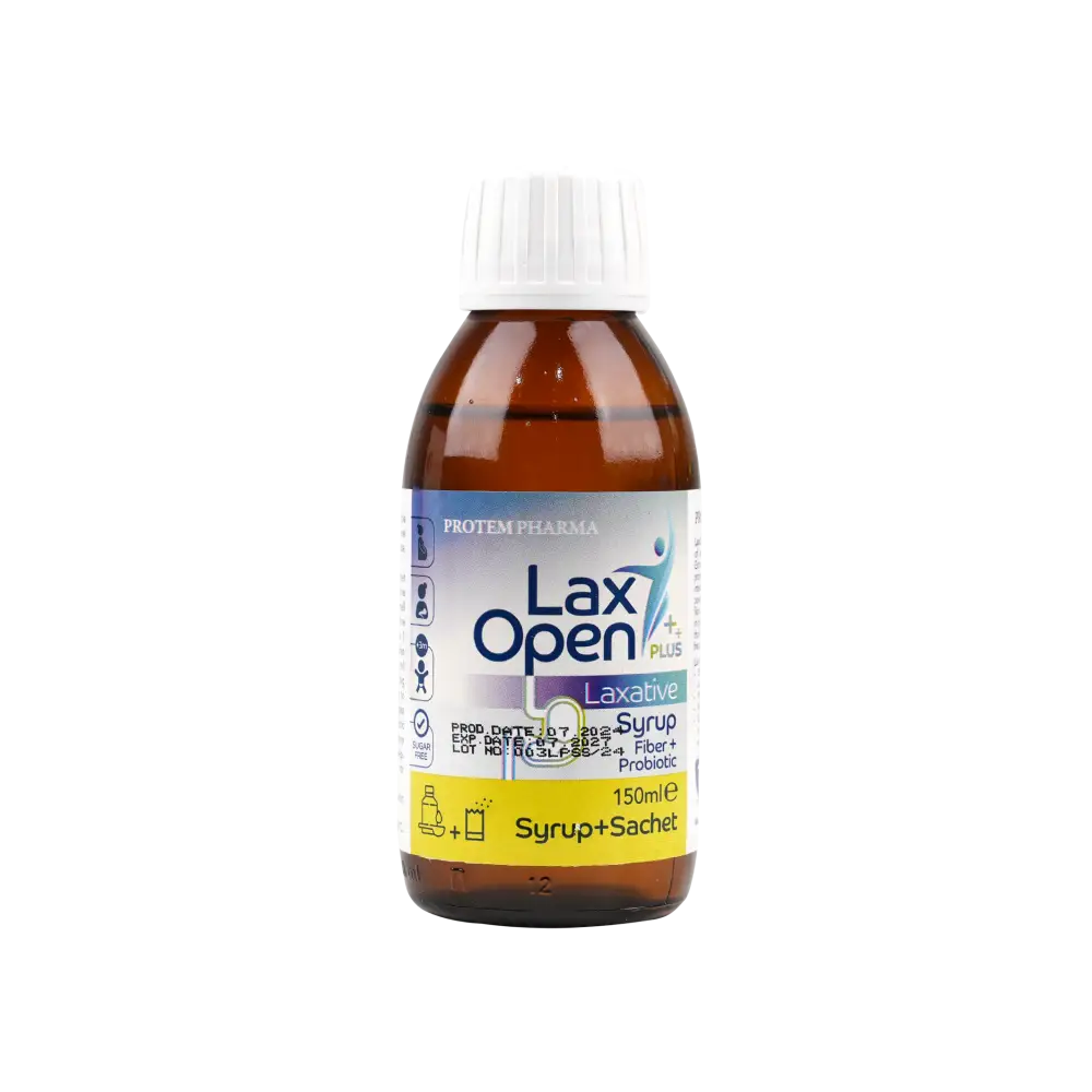 PROTEM PHARMA LAXOPEN PLUS LAXATIVE SYRUP 150ML