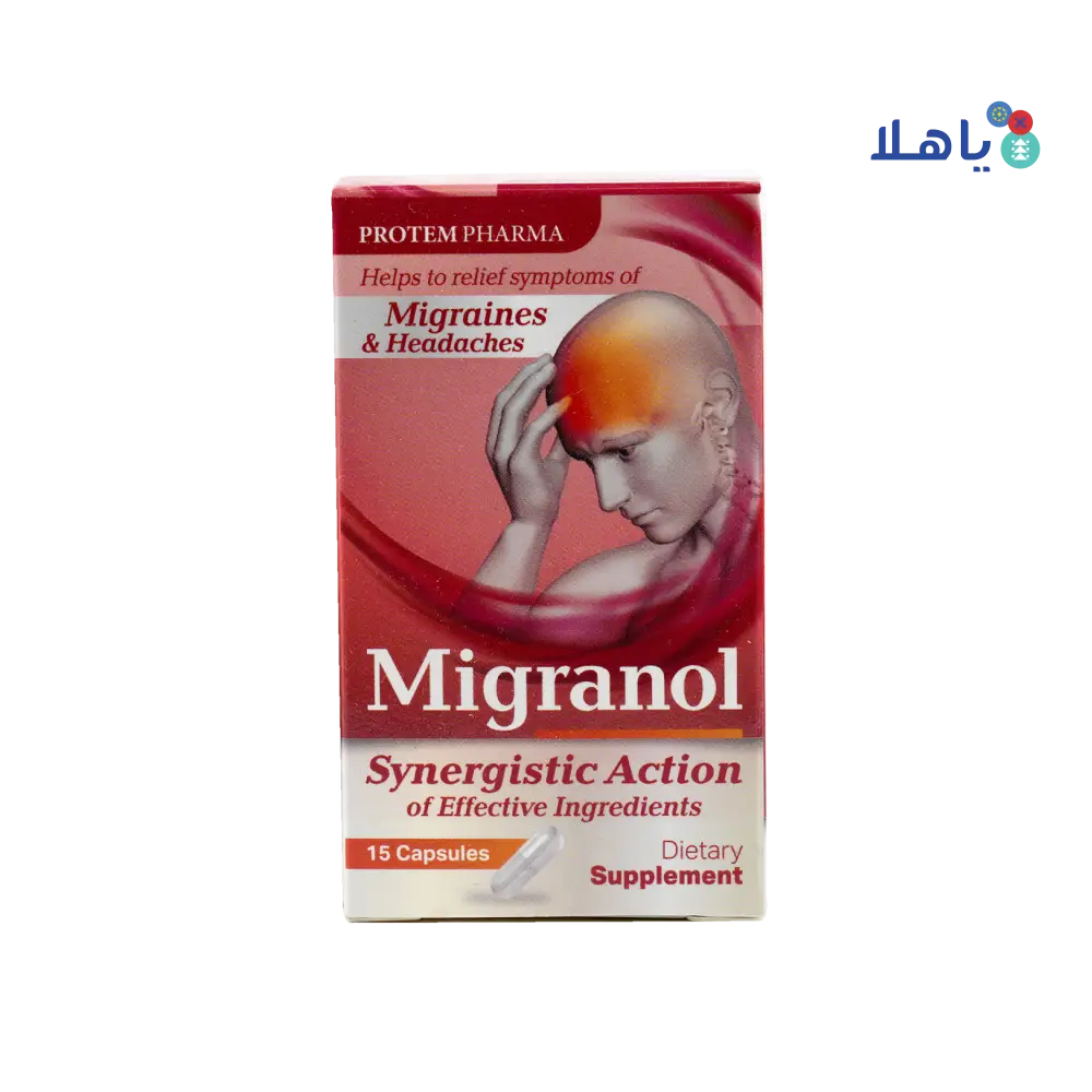 Protem Pharma Migranol 15 Capsules