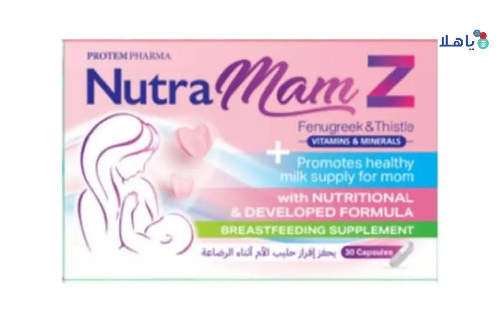 PROTEM PHARMA NUTRA MAM Z 30 CAPSULES