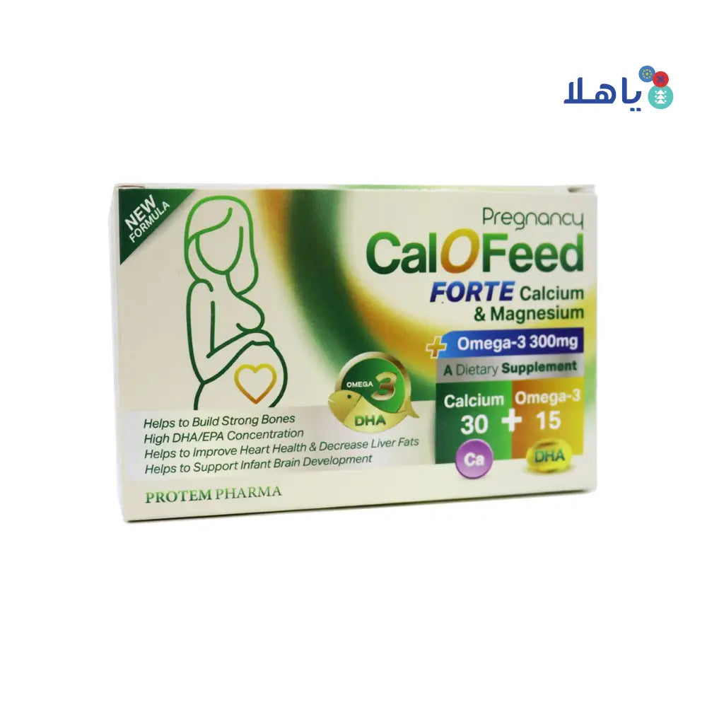 PROTEM PHARMA PREGNANCY CALOFEED FORTE 30 TAB+15 SOFTGEL