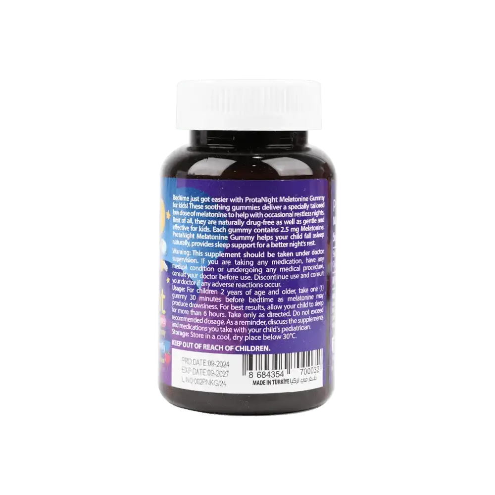 PROTEM PHARMA - Protem Pharma Prota Night ForKids Melatonine 2.5mg 30Gummies - Pharmazone - 