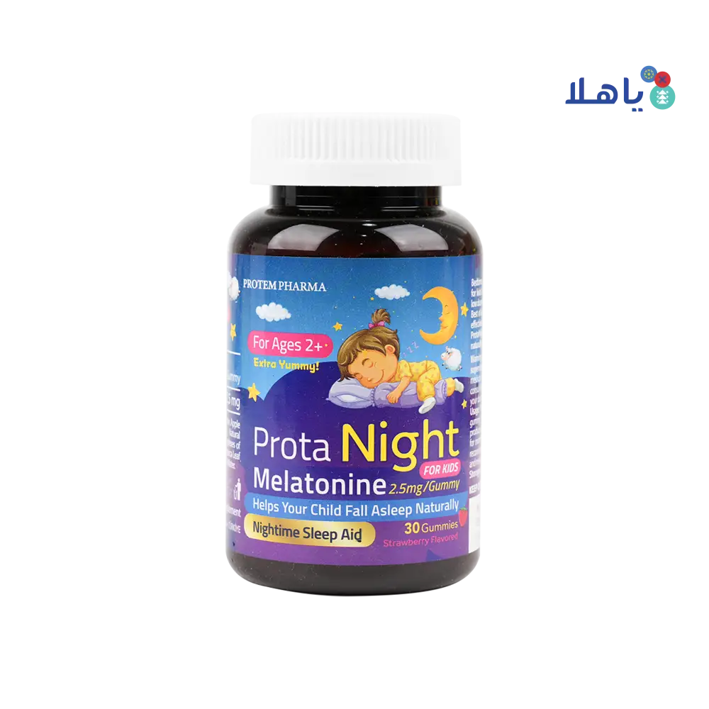 Protem Pharma Prota Night ForKids Melatonine 2.5mg 30Gummies