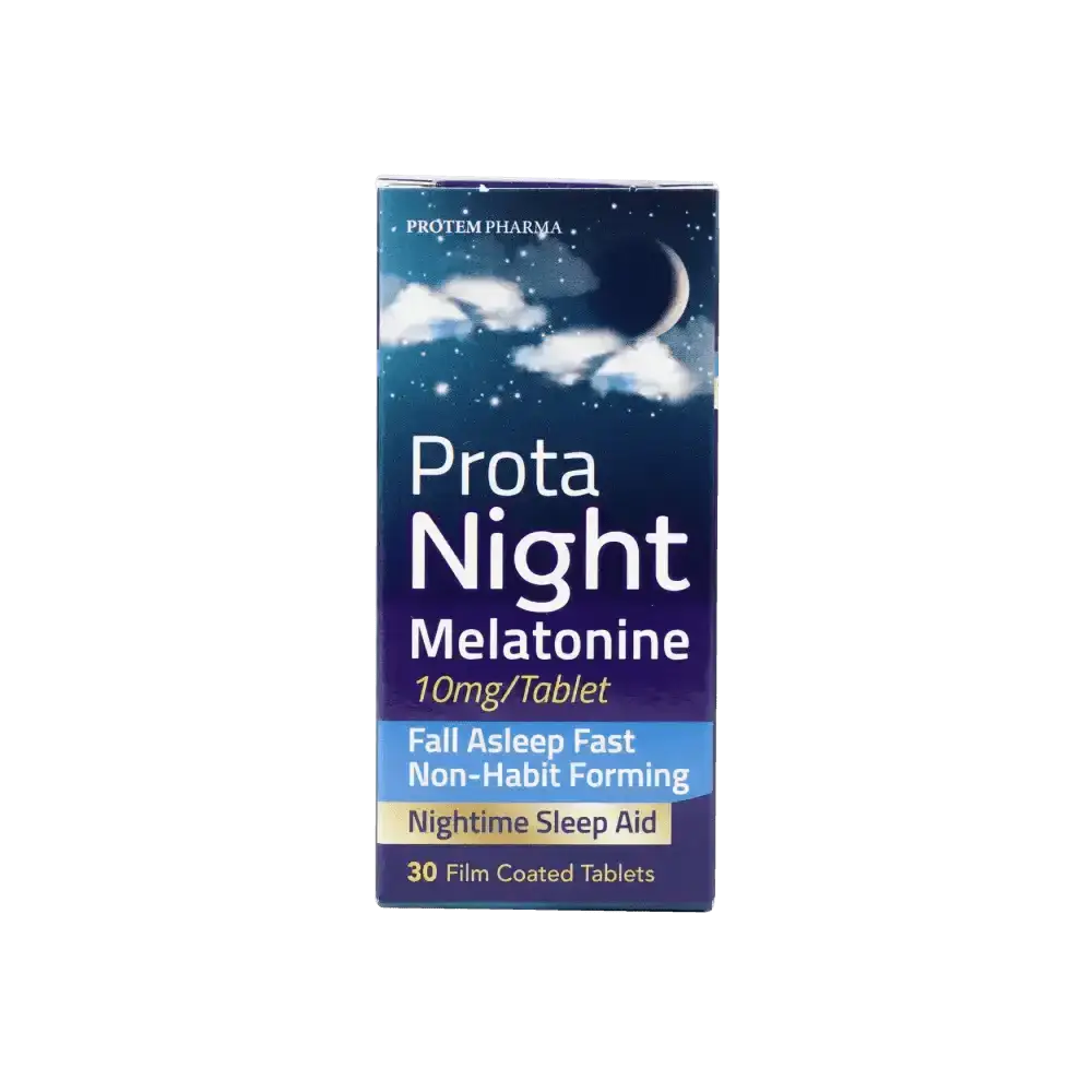 PROTEM PHARMA - Protem Pharma Prota Night Melatonine 10mg 30 Tablets - Pharmazone - 