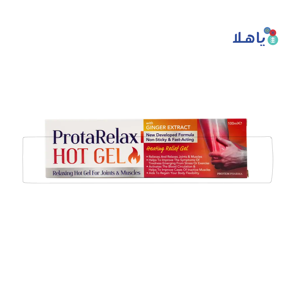 PROTEM PHARMA PROTA RELAX HOT GEL WITH GINGER 100ML