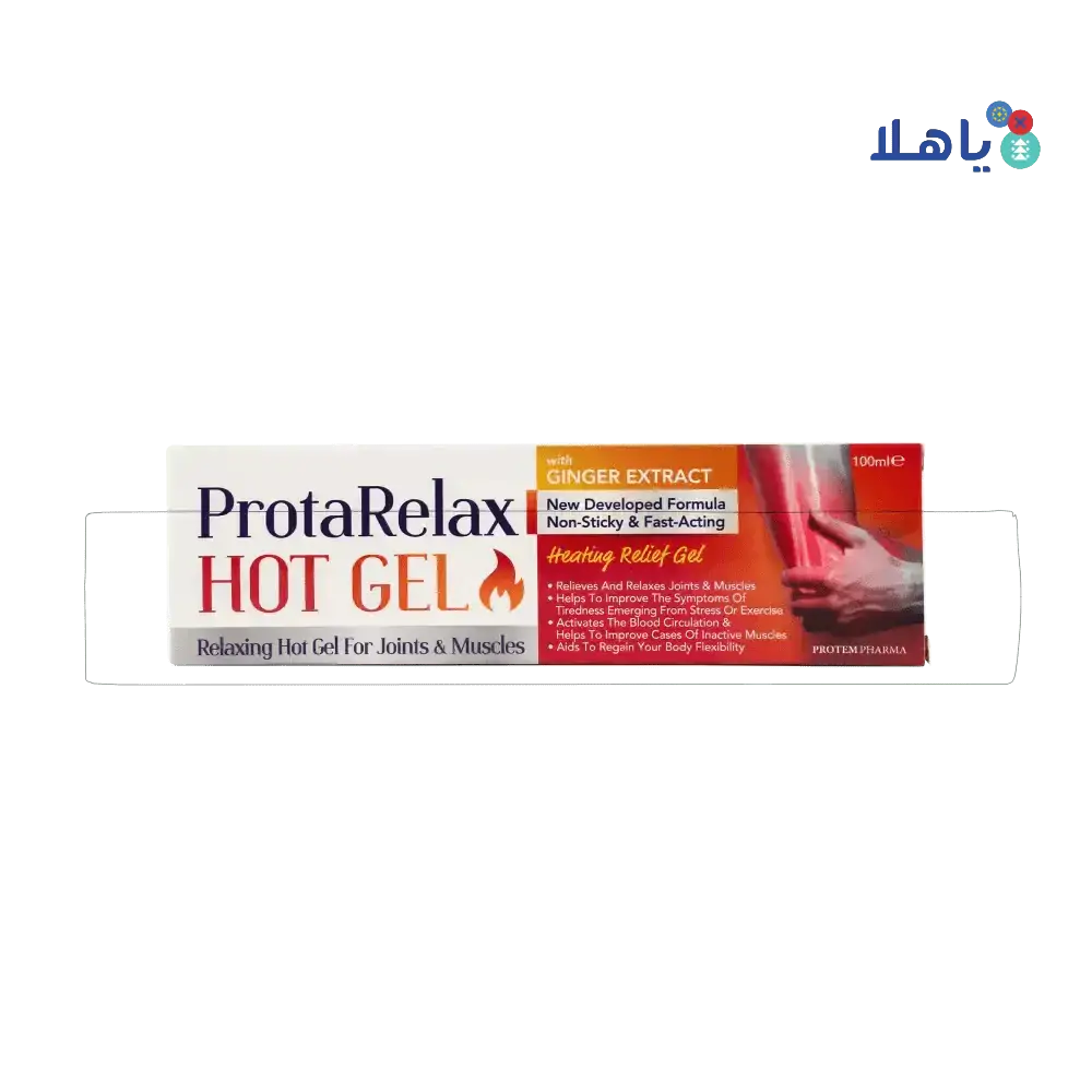 PROTEM PHARMA - PROTEM PHARMA PROTA RELAX HOT GEL WITH GINGER 100ML - Pharmazone - 