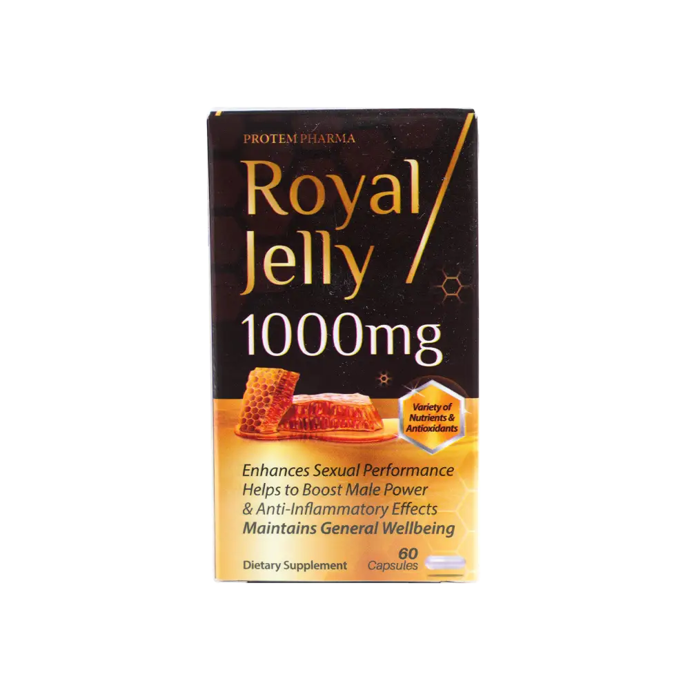 Protem Pharma Royal Jelly 1000mg 60Capsules