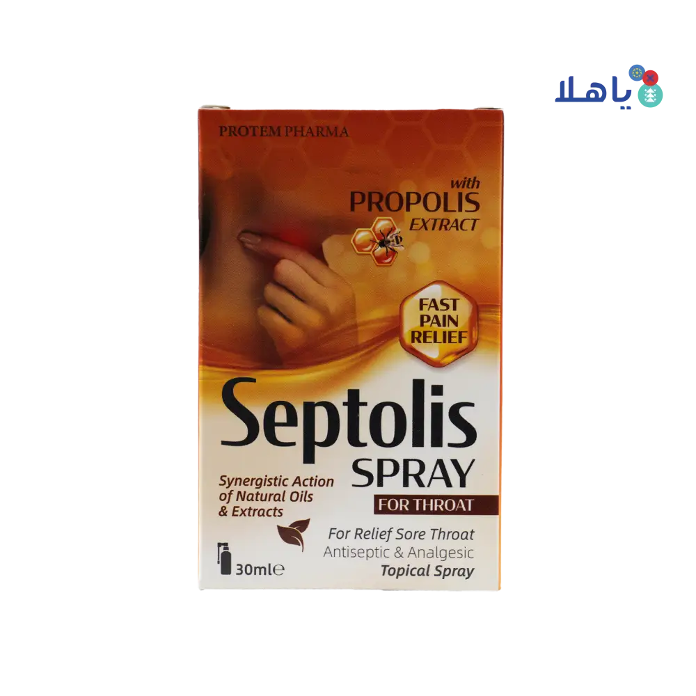 PROTEM PHARMA SEPTOLIS TOPICAL SPRAY 30ML