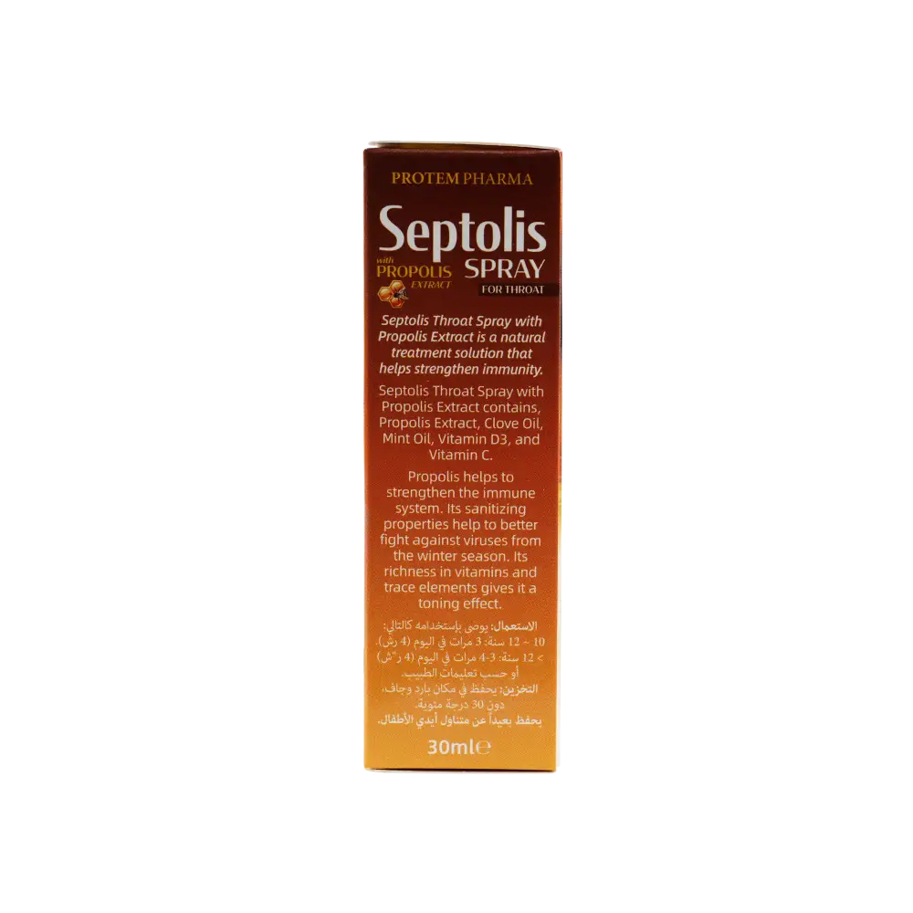 PROTEM PHARMA SEPTOLIS TOPICAL SPRAY 30ML