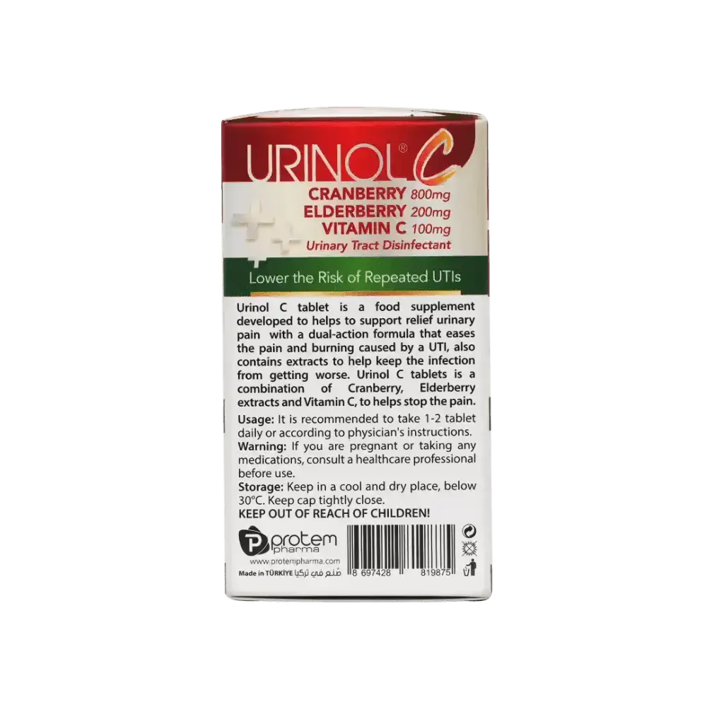 PROTEM PHARMA - Protem Pharma Urinol C 60tablets - Pharmazone - 