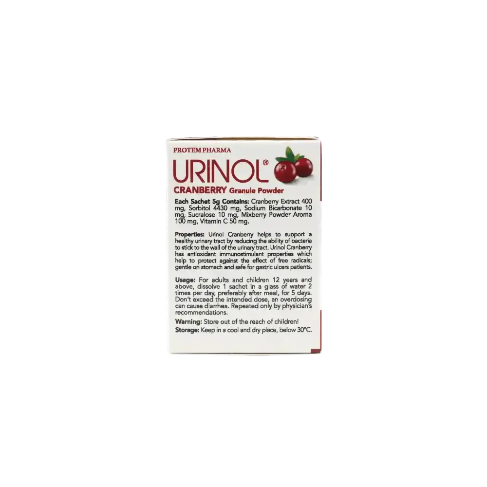 POTENCY PHARMA - PROTEM PHARMA URINOL GRANULE POWDER 10X5 SACHETS - Pharmazone - 