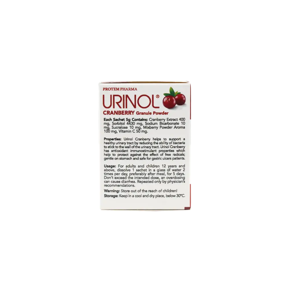 PROTEM PHARMA URINOL GRANULE POWDER 10X5 SACHETS