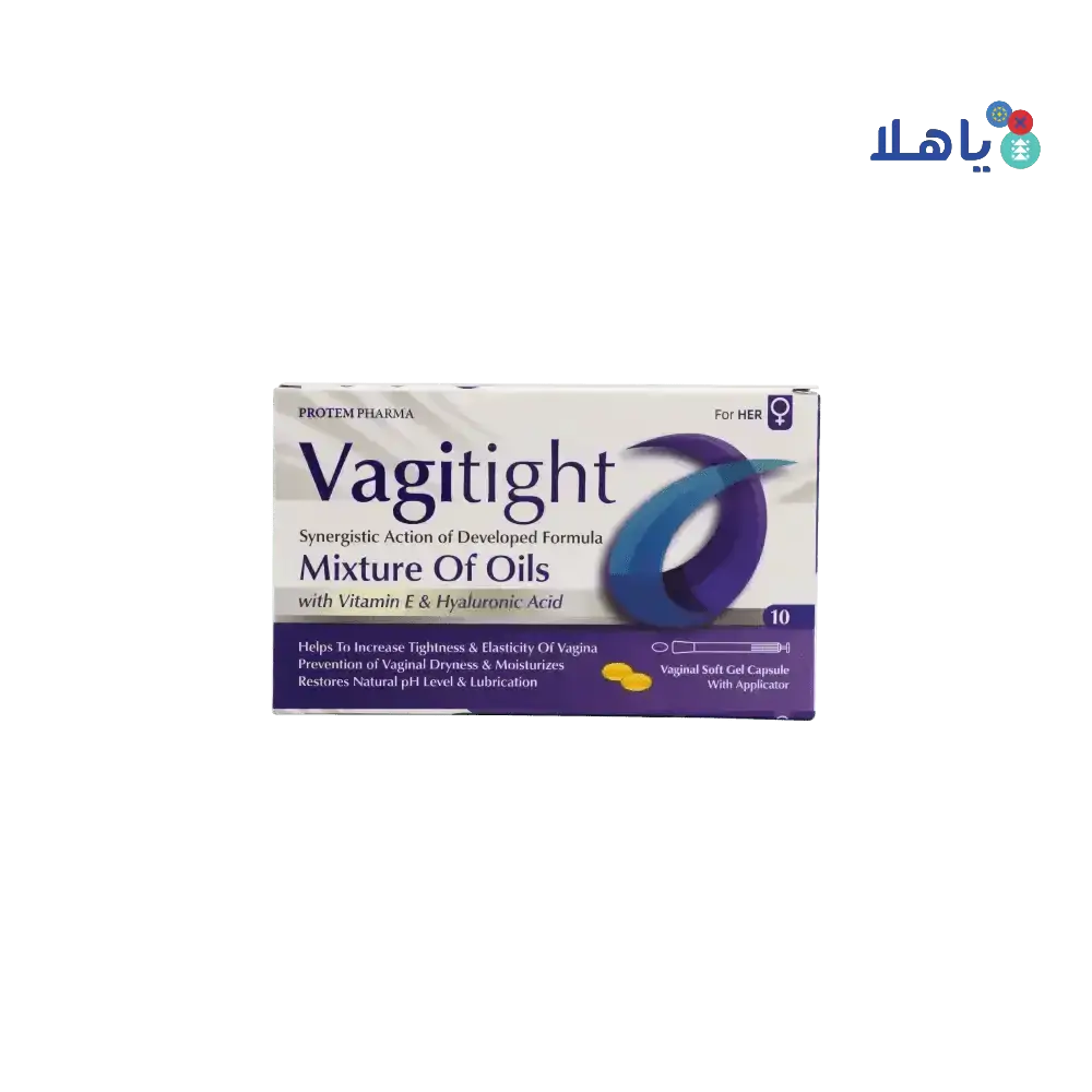 PROTEM PHARMA - PROTEM PHARMA VAGITIGHT VAGINAL TIGHTNER 10 SOFT GEL CAPSULE - Pharmazone - 