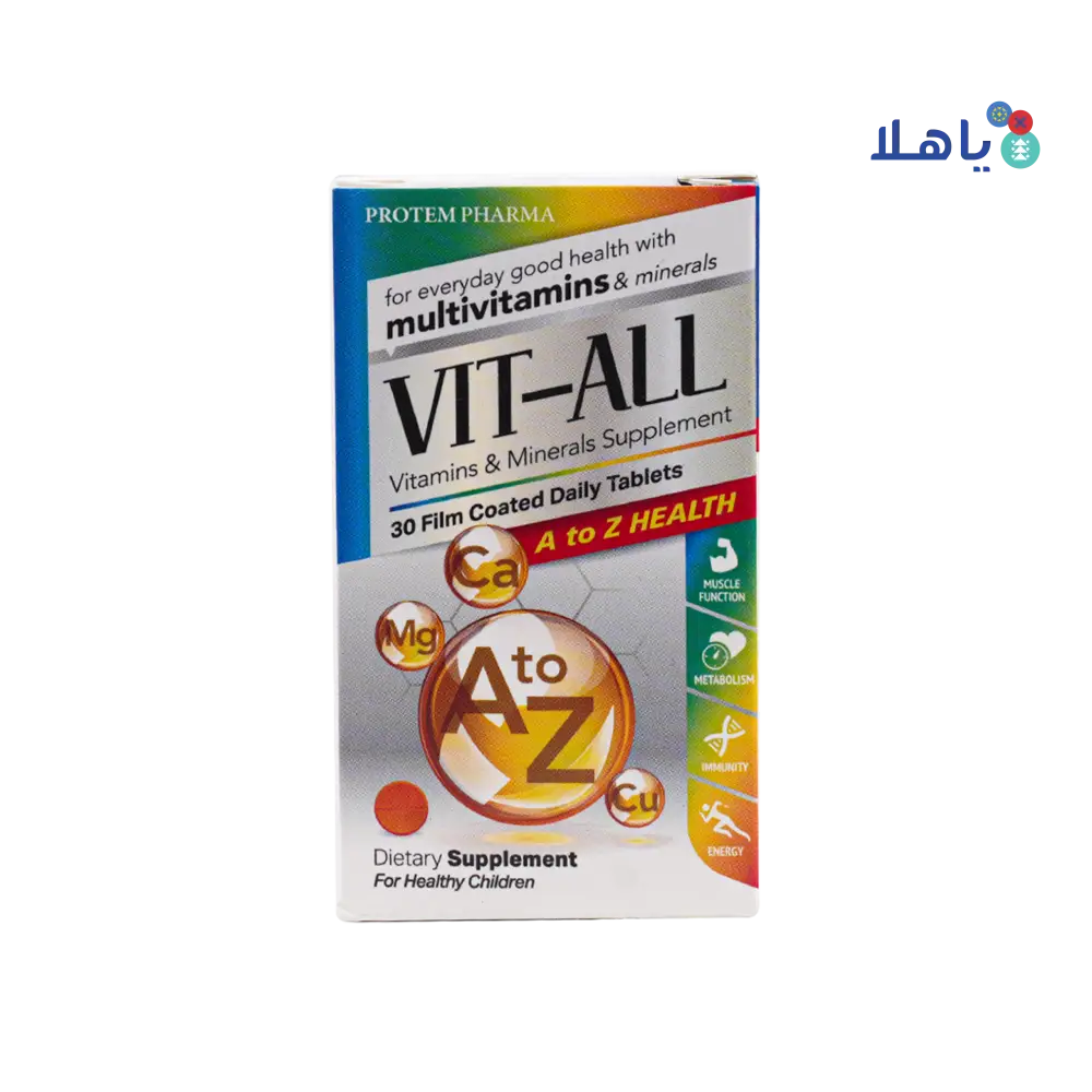 Protem Pharma Vit-All A To Z 30 Tab